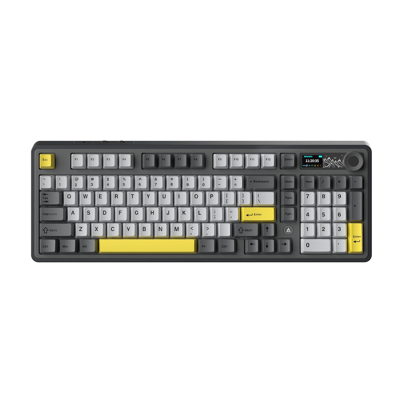 AJAZZ AK980 V2 Full-Size Tri-Mode Mechanical Keyboard