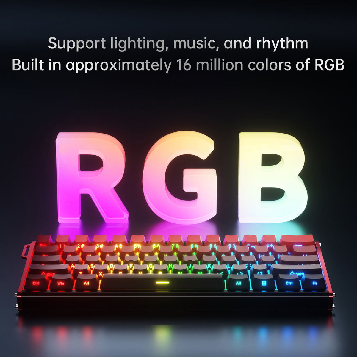 AJAZZ ALUX60 60% Tri-Mode Mechanical Keyboard