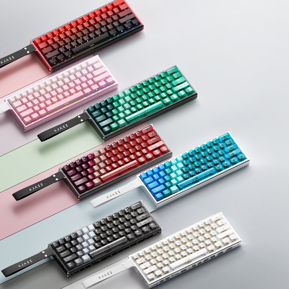 AJAZZ ALUX60 60% Tri-Mode Mechanical Keyboard