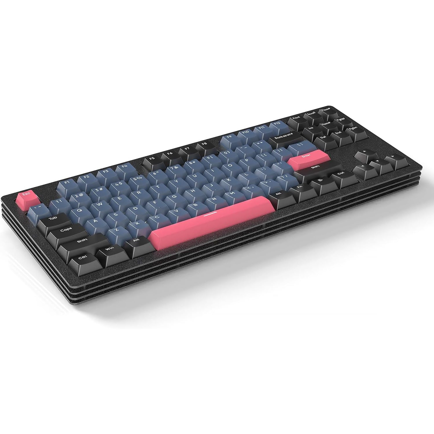 AJAZZ AKC087 TKL Layout Tri-Mode Mechanical Keyboard - Black