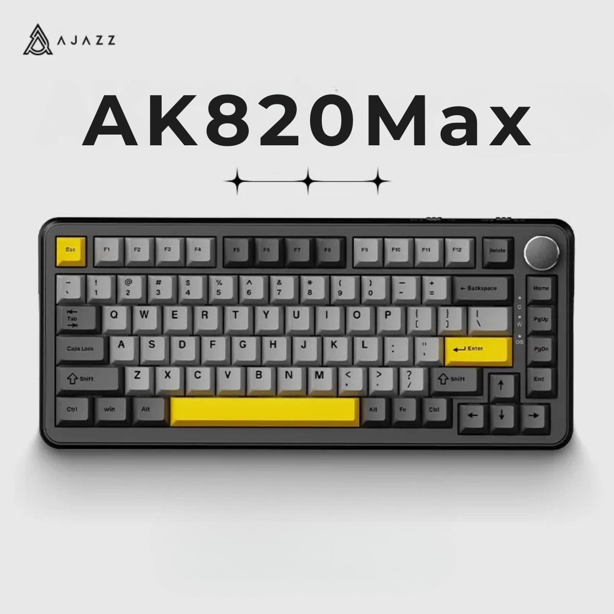 AJAZZ AK820 Pro 75% Layout Wired Mechanical Keyboard