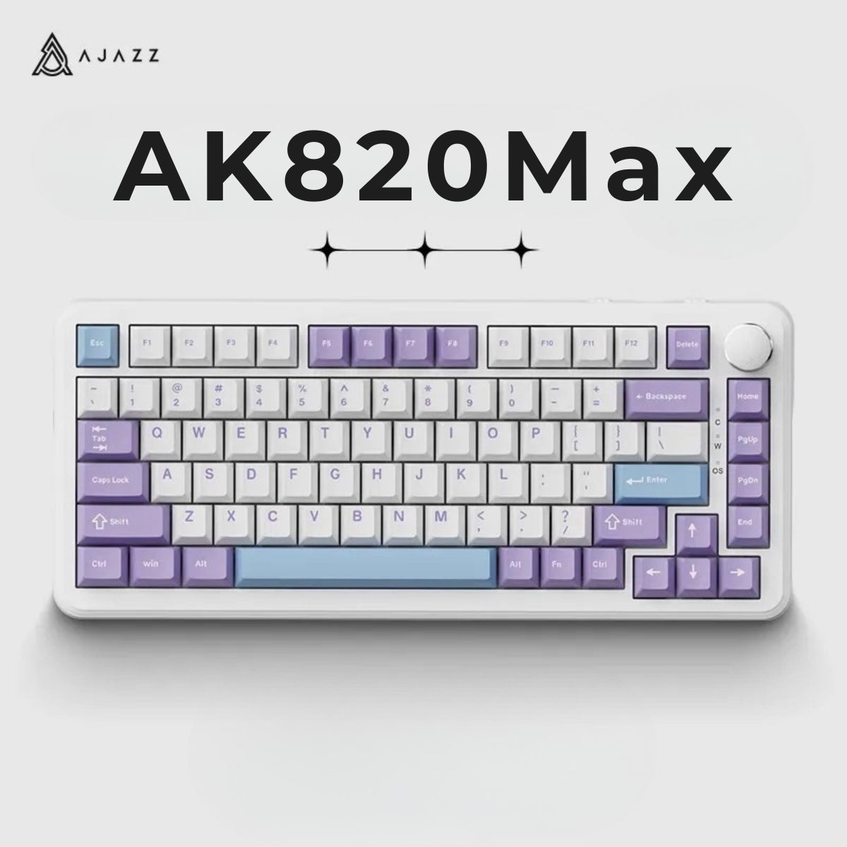 AJAZZ AK820 Pro 75% Layout Wired Mechanical Keyboard