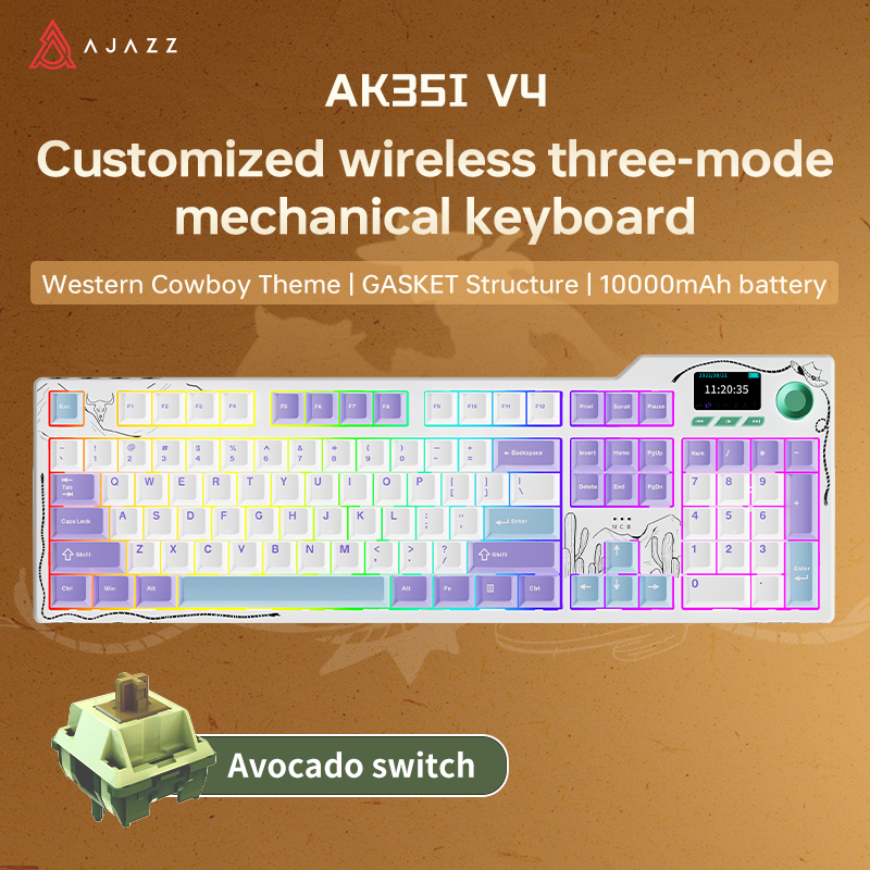 AJAZZ AK35I V4 Full-Size Mechanical Keyboard