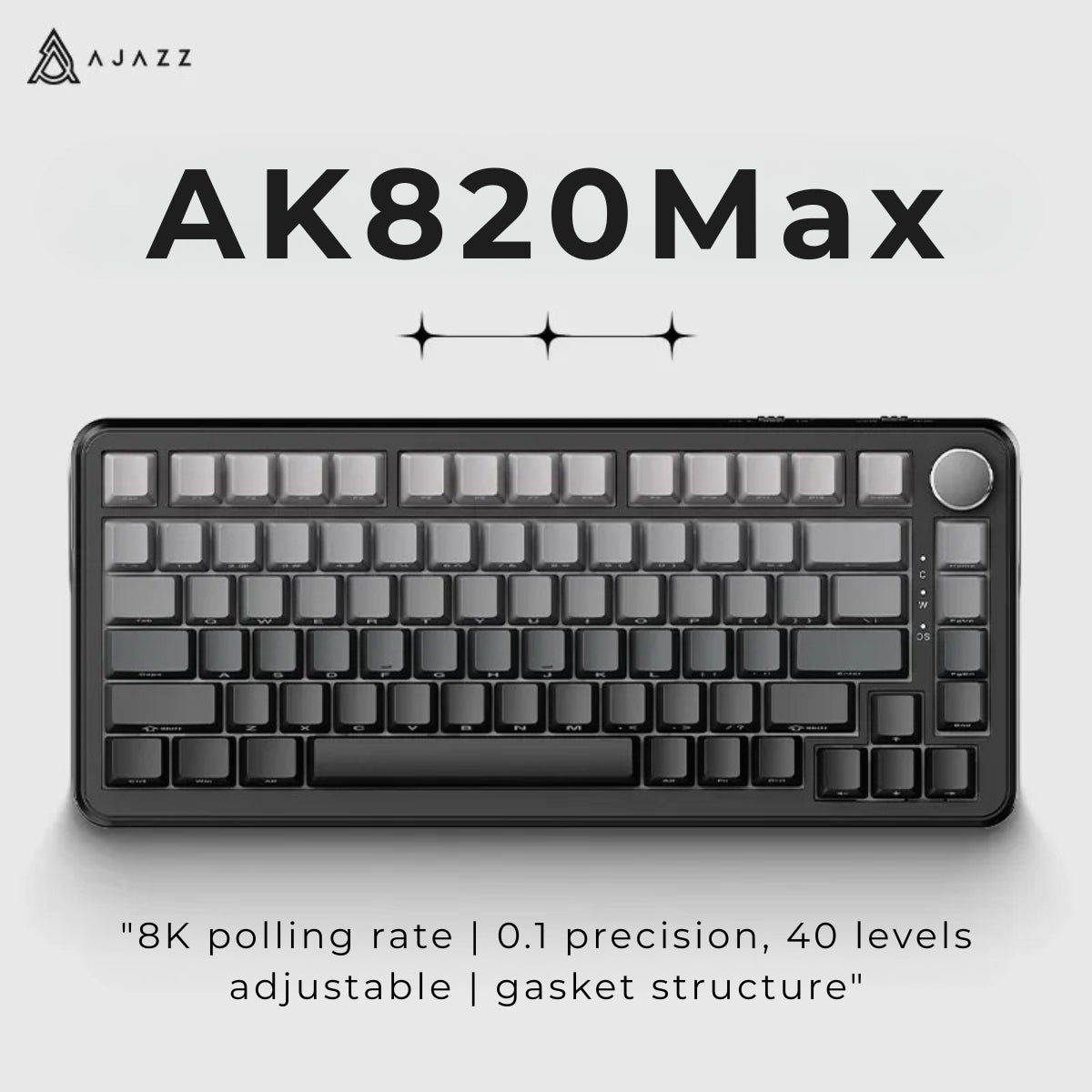AJAZZ AK820 Pro 75% Layout Wired Mechanical Keyboard