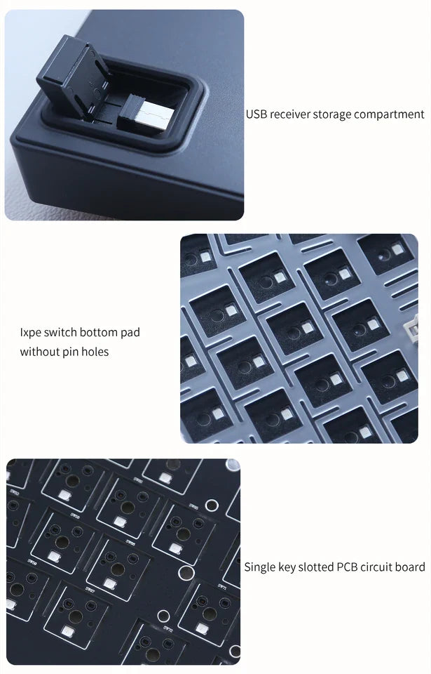 ABM066 Alice-Layout Barebones Mechanical Keyboard Kit