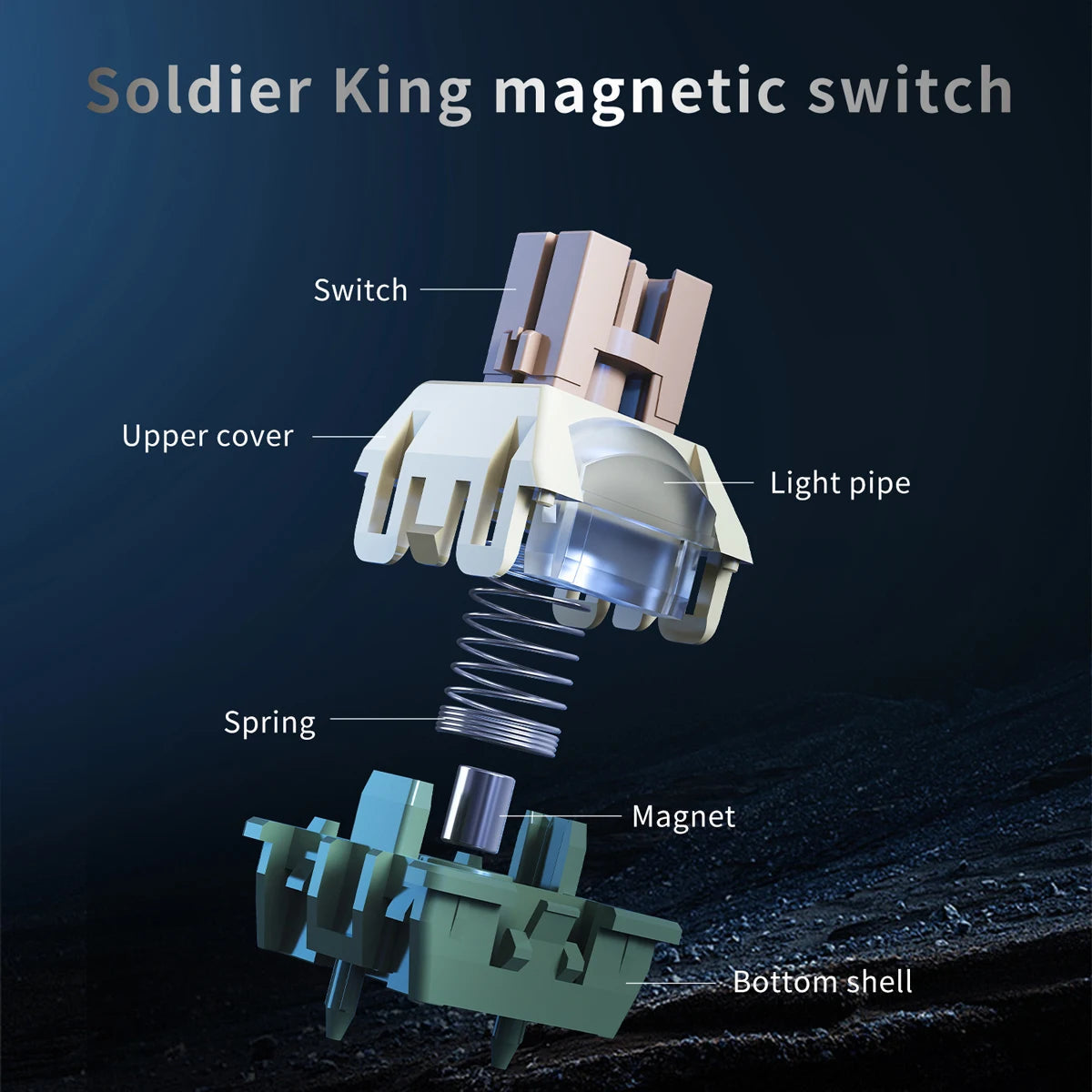 AJAZZ AK980 MAX Wired Full Size Mechanical Keyboard