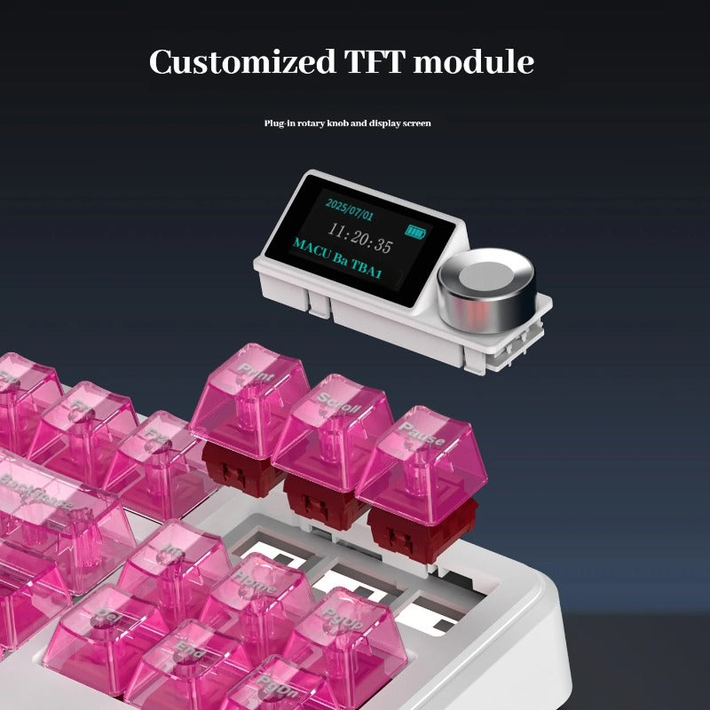 AJAZZ MK87 Tri-mode TKL Mechanical Keyboard